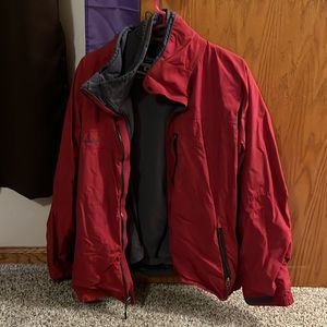 This is a Columbia sportswear winter jacket.